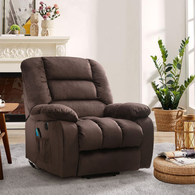 39.4'' Wide Power Lift Recliner Living Room Rehabilitation Chair Heat & Massager Ultimate Comfort