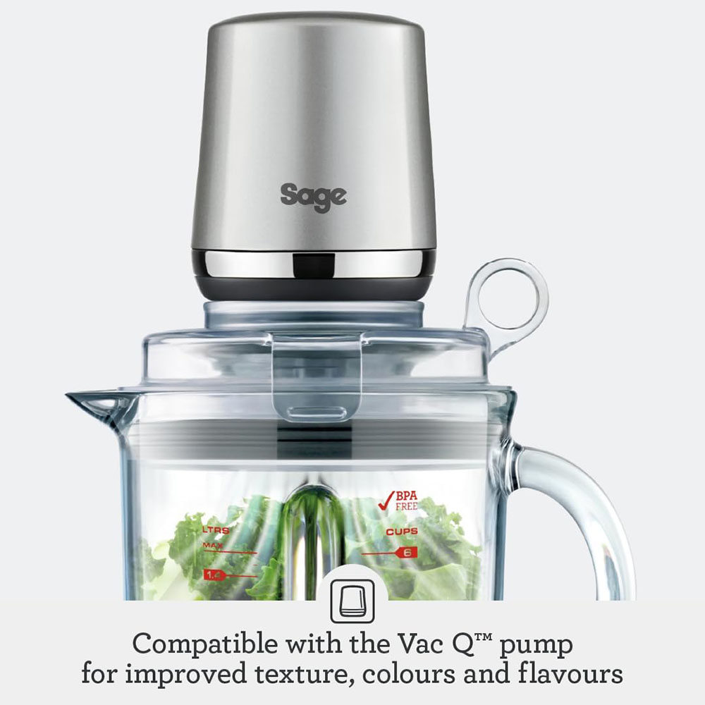 Sage SBL920BSS the Super Q, Super Blender, 2400 W, 2 Litres, Brushed Stainless Steel