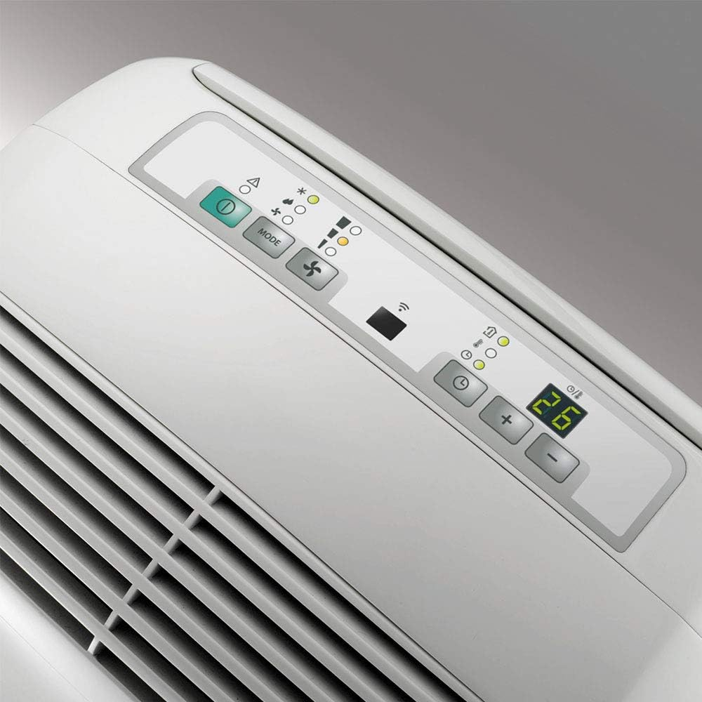 De'Longhi Pinguino PACN82 Eco | Portable Air Conditioner with Real Feel Technology | 80m³, 9,400 BTU, A Energy Efficiency