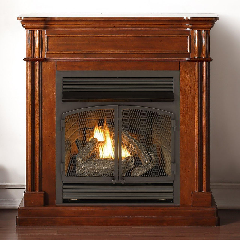Duluth Forge FDF400T-ZC Dual Fuel Ventless Fireplace