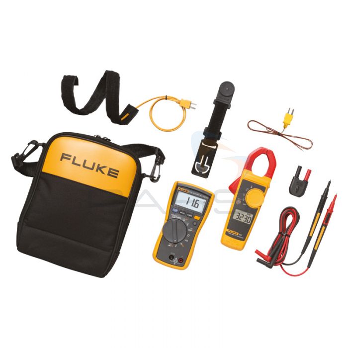 Fluke 116/323 HVAC Combo Kit - Includes Multimeter and Clamp Meter