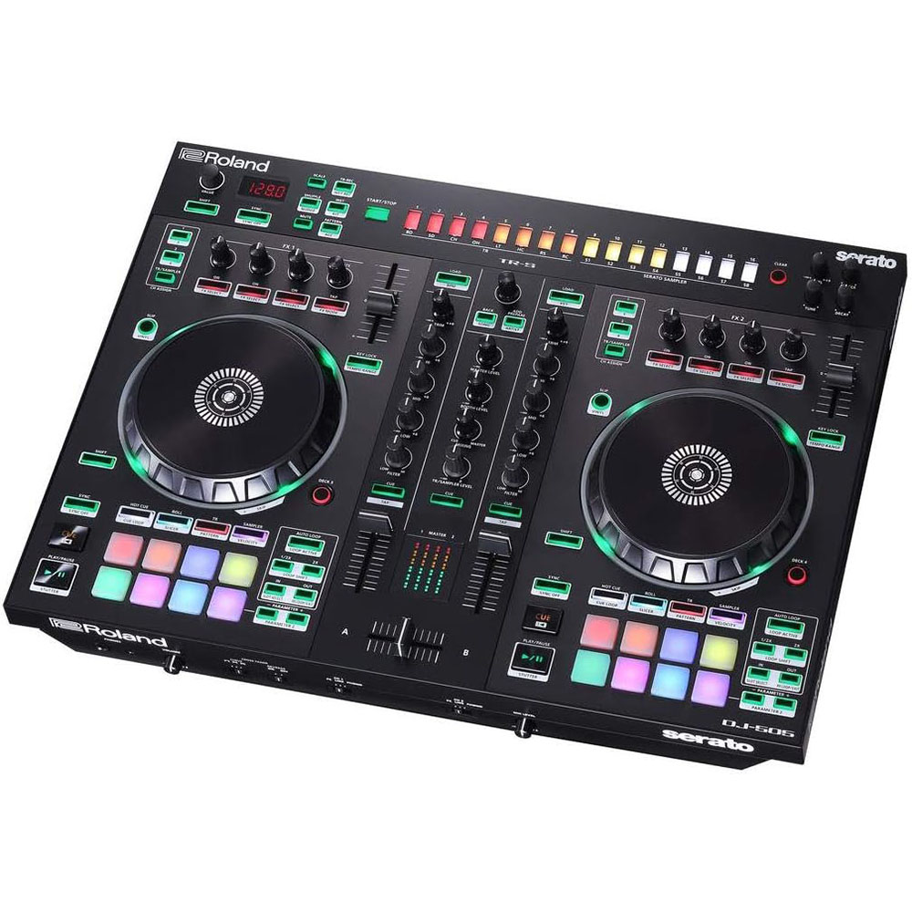 Roland Two-channel, Four-deck Serato DJ Controller (DJ-505)
