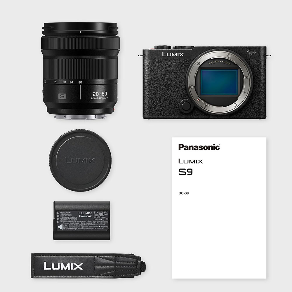 Panasonic Lumix DC-S9E-K Full Frame Mirrorless Open Gate Vlogging Camera
