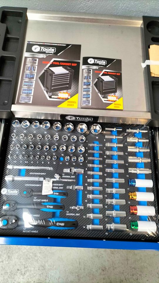  Kompletter Werkstattwagen XXL 7 Schubladen neu nie benutzt.