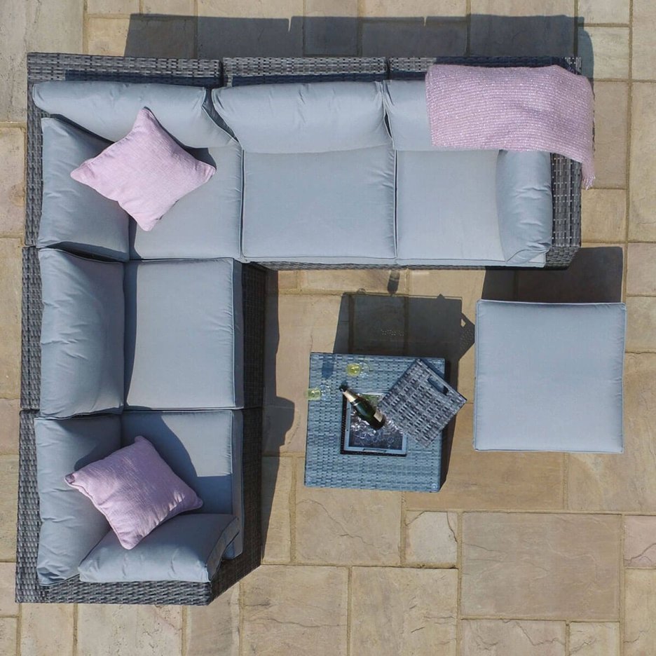 LONDON CORNER GROUP - WITH ICE BUCKET COFFEE TABLE