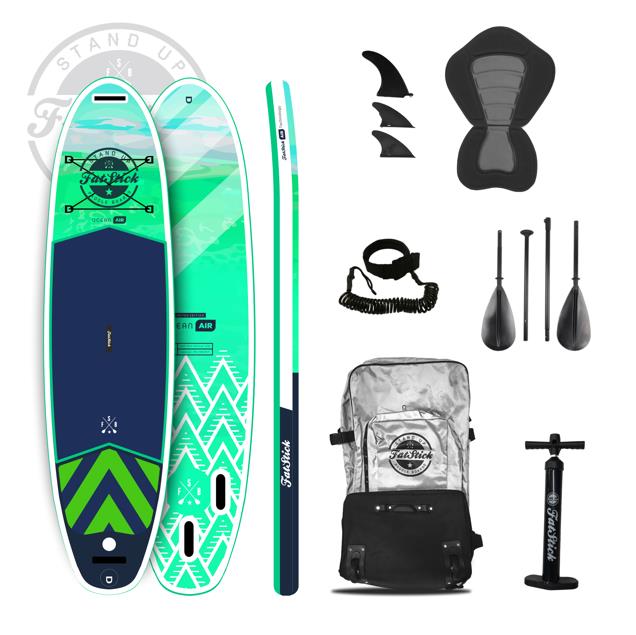PURE ART 10’6 INFLATABLE PADDLE BOARD SUP PACKAGE