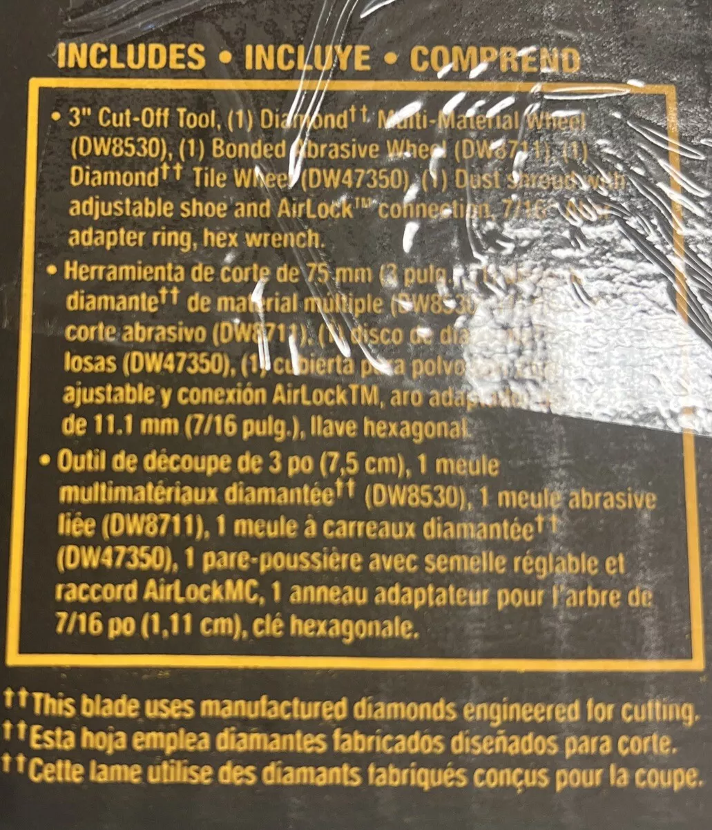 Brand New Dewalt 20v Brushless Cut-Off Tool DCS438