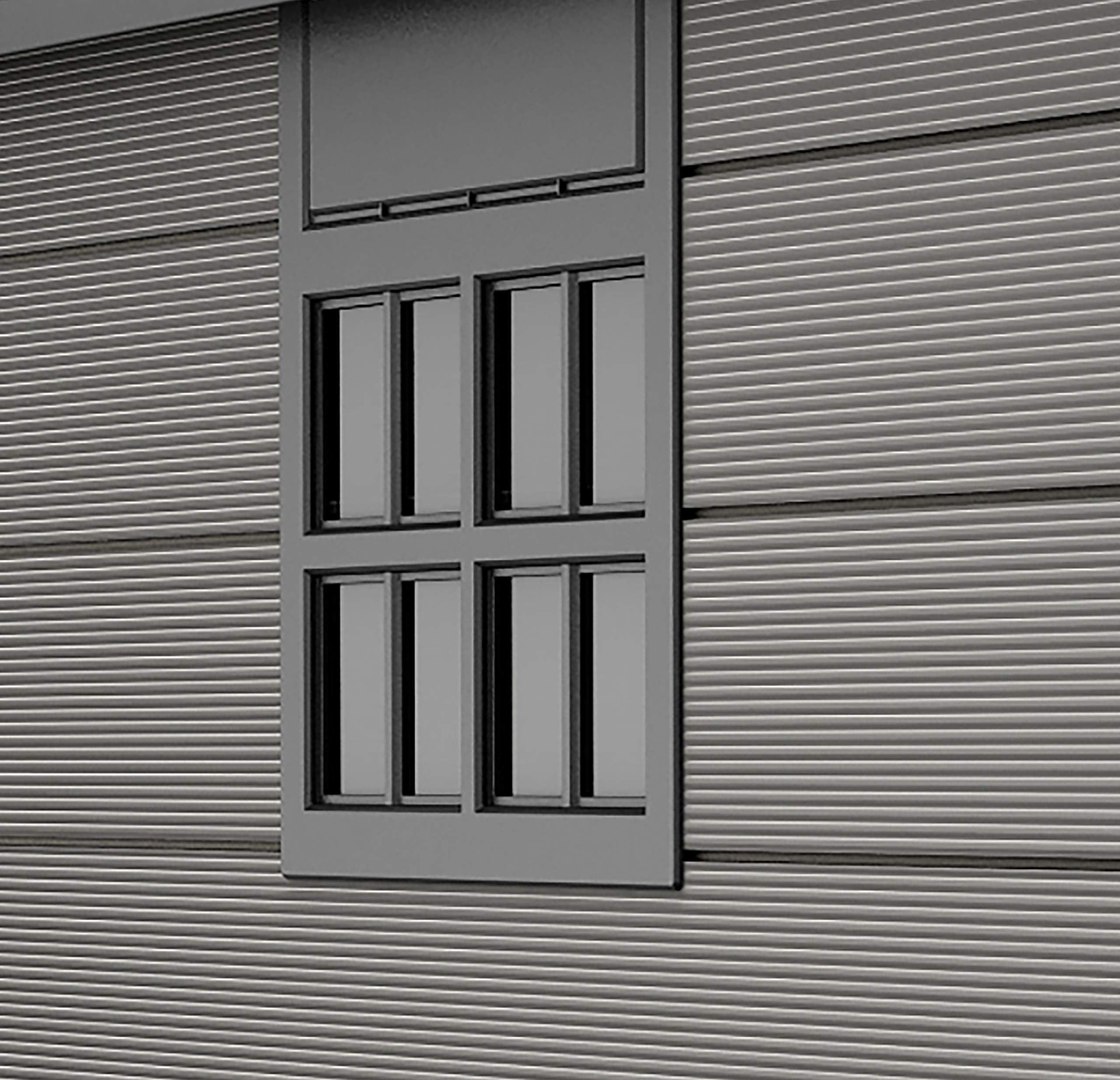 Keter Premier 7.5 x 7ft Double Door Outdoor Apex Plastic Garden Shed