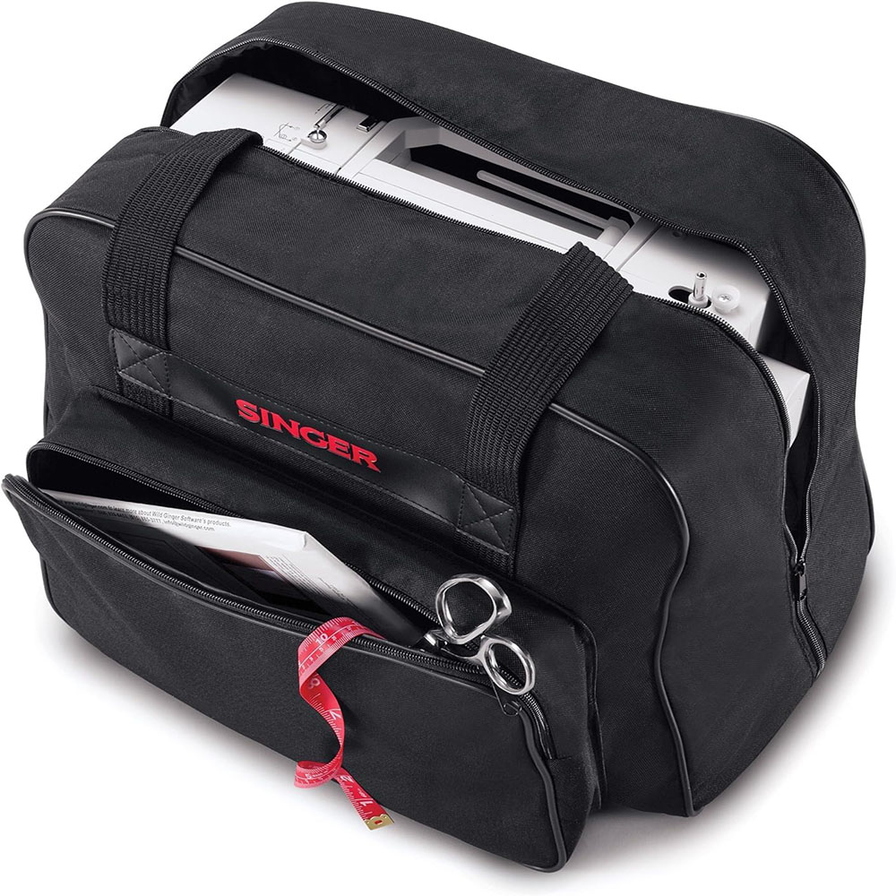 SINGER | Heavy Duty 4411 Sewing Machine with 11 Built-In Stitches, & Black Carrying Case