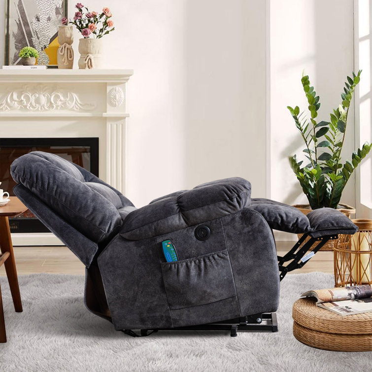 39.4'' Wide Power Lift Recliner Living Room Rehabilitation Chair Heat & Massager Ultimate Comfort